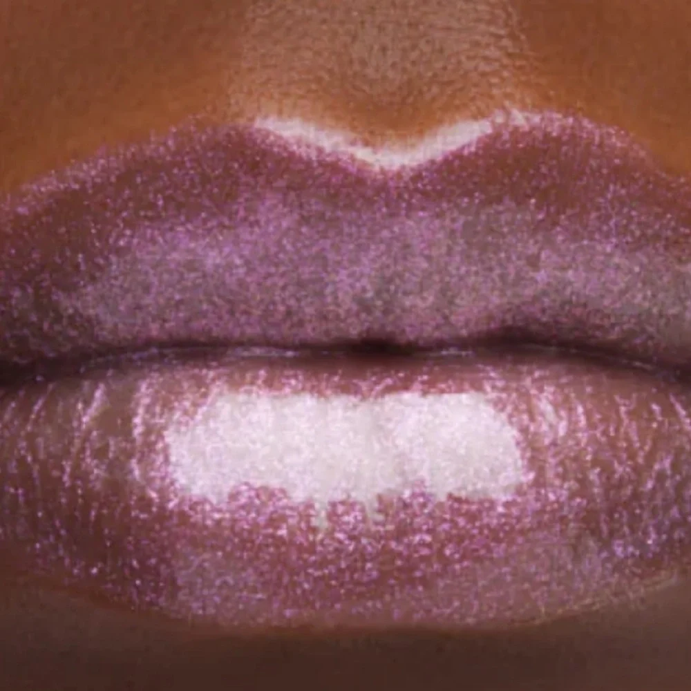 Jeffree Star Crystal Kiss lip gloss new in box pink with sparkly micro pearls